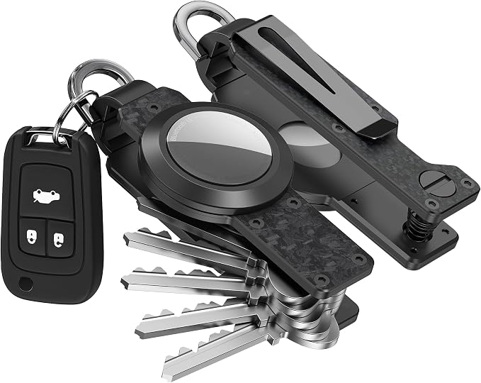 Key Organizer for Men/Women Compact Key Holder Minimalist Key Case Metal Key by KIEIYI