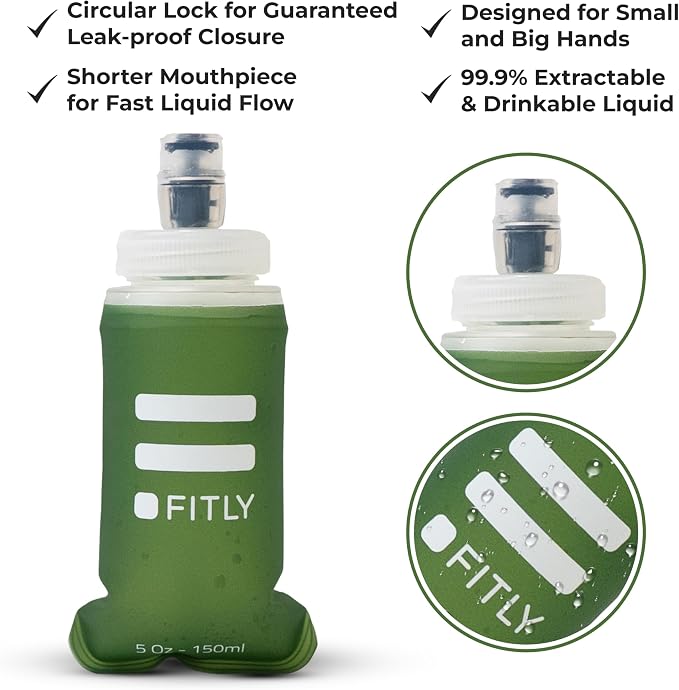 Soft Flask - Shrink As You Drink Soft Water Bottle - Image 2