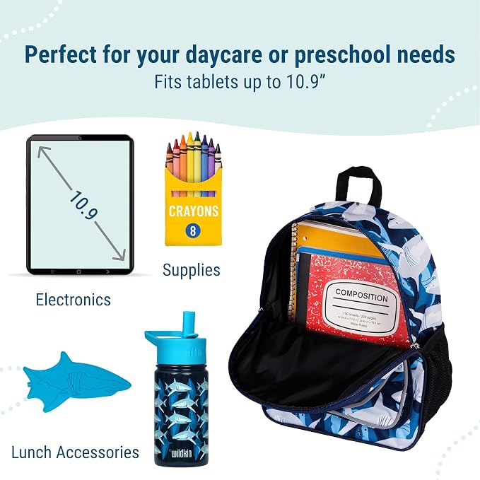 Wildkin 12-inch Kids Backpack – Padded, Adjustable - Image 5