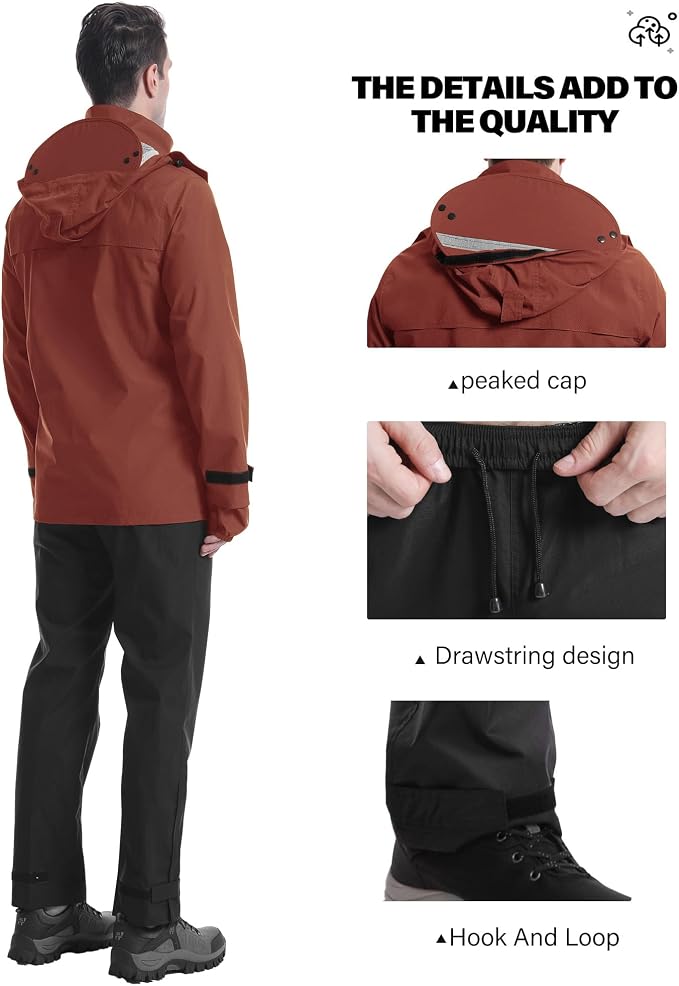 iCreek Rain Suit Waterproof Jacket - Image 5