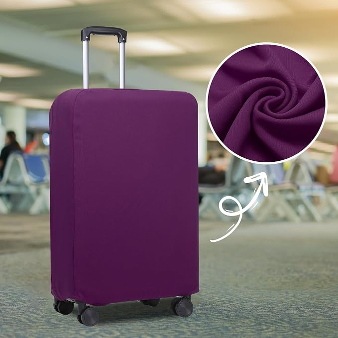 PATIKIL Luggage Cover, Suitcases Covers Elastic Carry on Cover Protector - Image 4