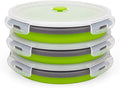 CARTINTS 1200ml Large Collapsible Meal Prep Containers, Reusable Silicone Food by CARTINTS