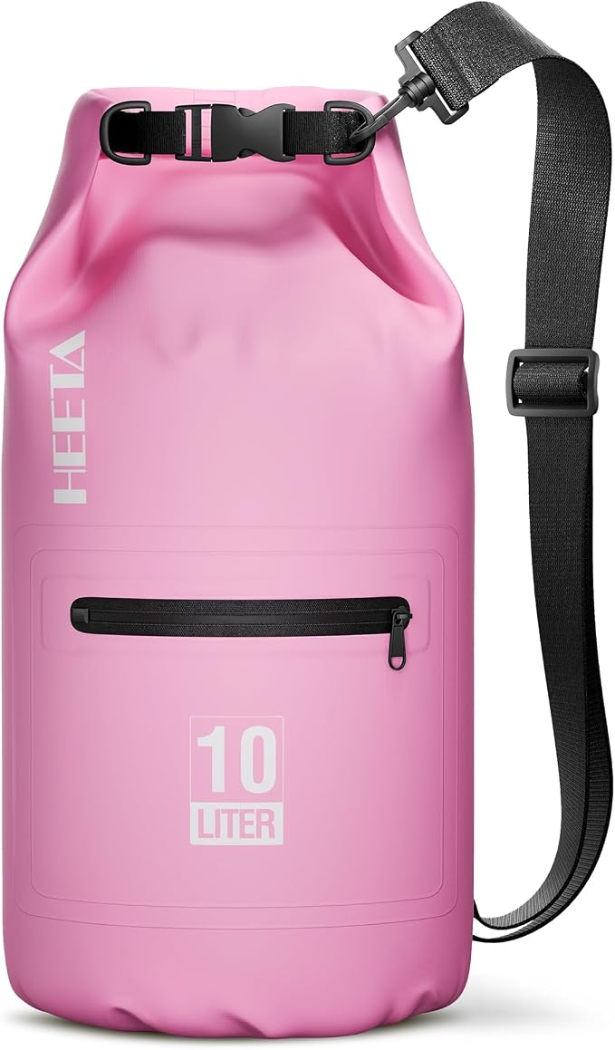 HEETA Waterproof Dry Bag with Front Zippered Pocket by HEETA