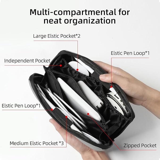 RIGHT AWAY Electronic Organizer, Waterproof Travel Accessories Storage - Image 2