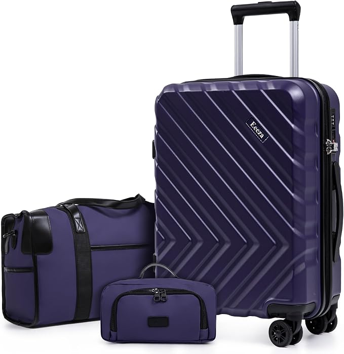 Luggage Sets 3 Piece, Suitcases by Eeeza