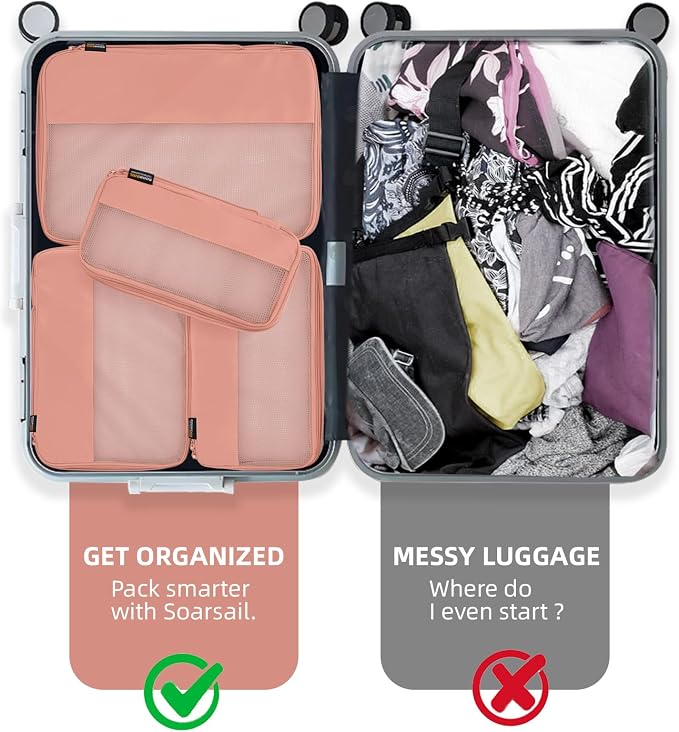 4 Piece Compression Packing Cubes - Image 6