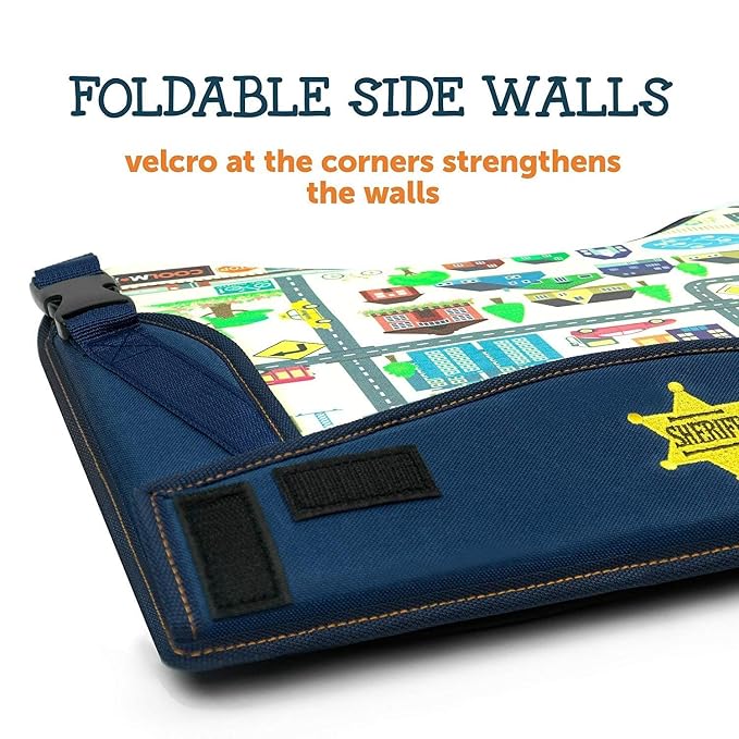 Coolmum Kids Travel Tray, Toddler Car Seat Tray, Double Sided Activity Organizer - Image 8