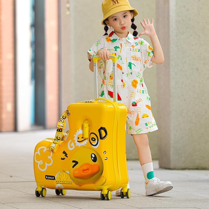 Kids' Lightweight Ride on Luggage - Image 7