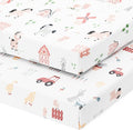 Pack and Play Sheets Fitted – Compatible by JoeyJoan