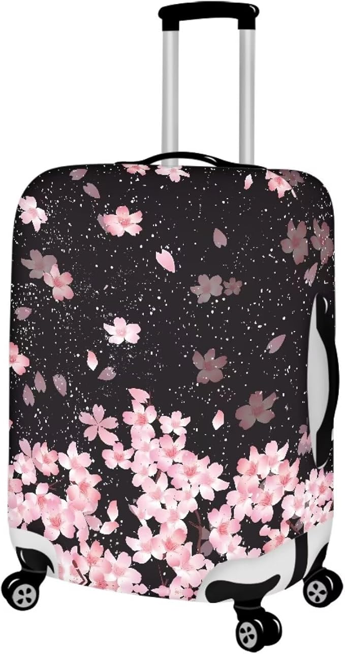 Cherry Blossom Luggage Covers Protector Elastic Trolley Baggage Case Fit 26-29 - Image 2