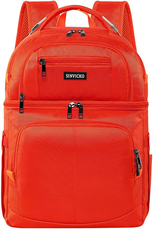 Insulated Cooler Backpack, Double Deck Leakproof Cooler Bag, Insulated Backpack - Image 8