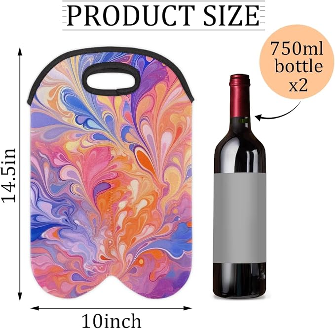 Wine Carrier Tote Personalized Bag - Image 2