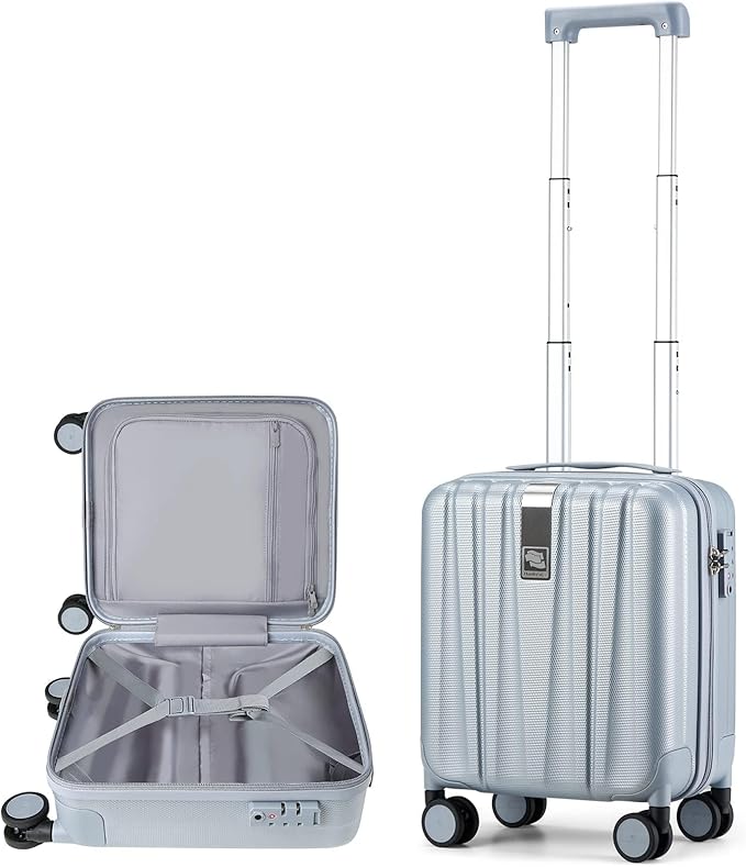 Hanke 14 Inch Underseat Carry On Luggage by Hanke