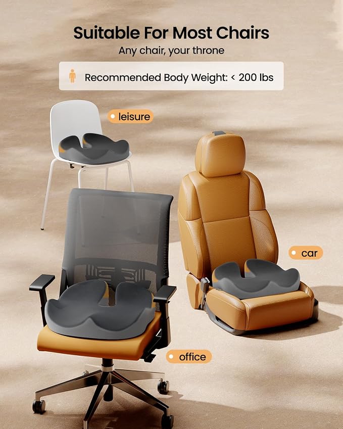ProtoArc Seat Cushion, Office Chair Cushion - Image 6