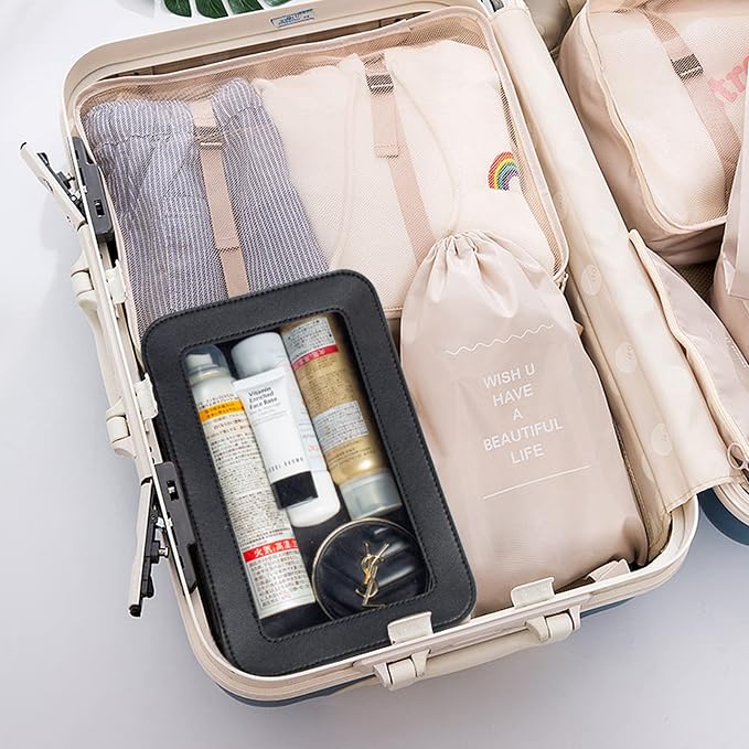 LETGO Clear Makeup Bags, TSA Approved Toiletry Bag - Image 5