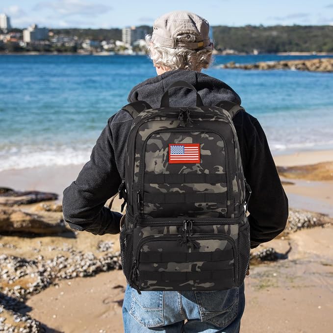 Tactical Double Deck Cooler Backpack - Image 2