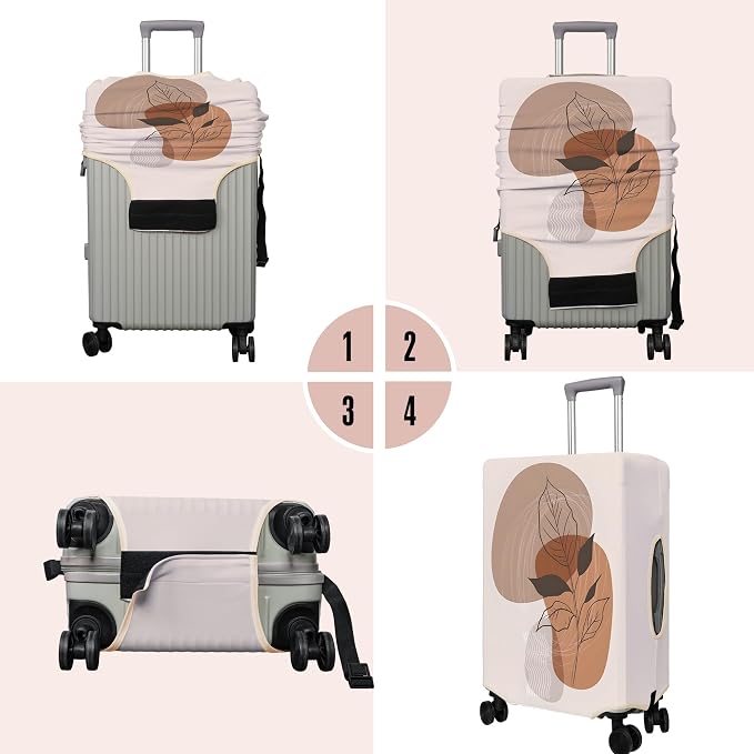 Travel Luggage Cover Suitcase Protector Fits 18-32 Inch Wheel Covers - Image 3
