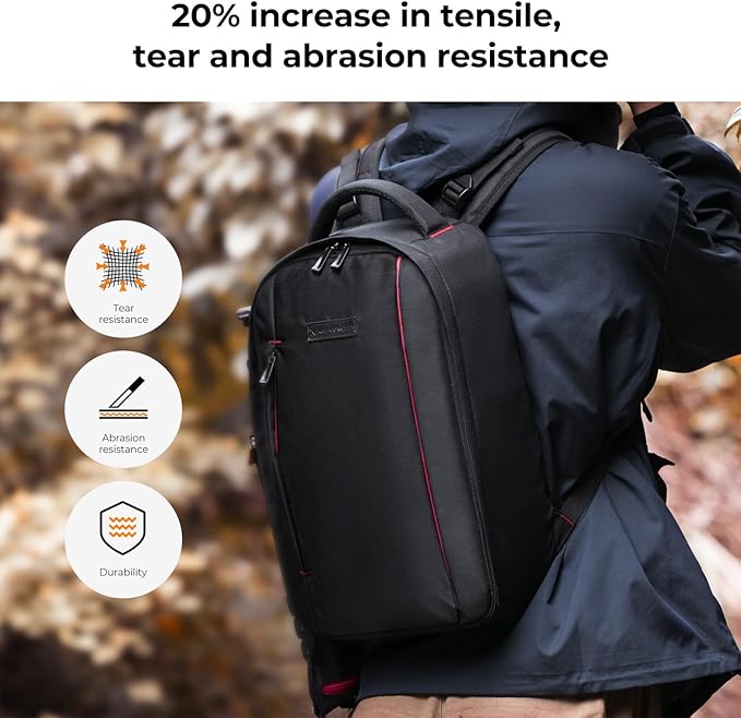 K&F Concept Camera Backpack for Photographers Large Waterproof Photography - Image 6