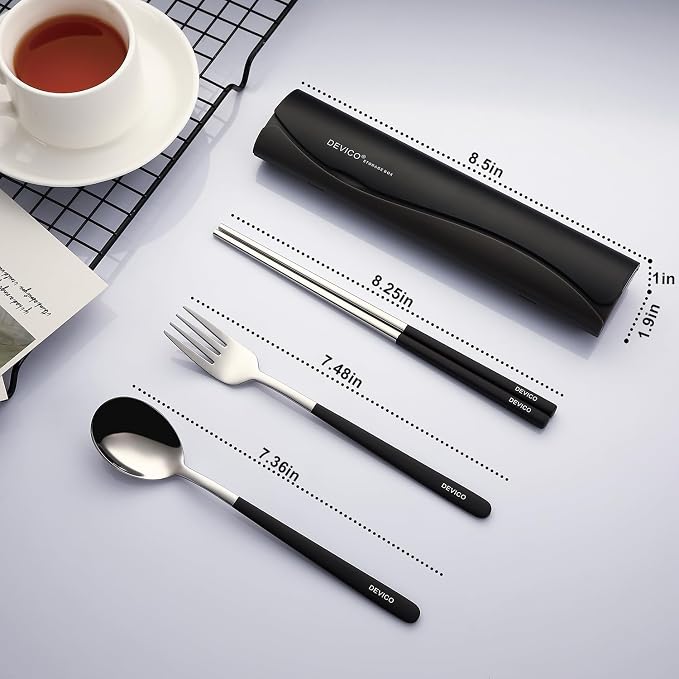 DEVICO Portable Travel Utensils - Image 2