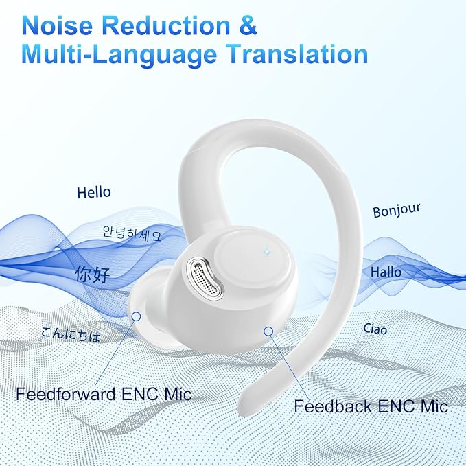 AI Translation Earbuds Real Time, 164 Language Translator Earbuds, 3-in-1 - Image 5