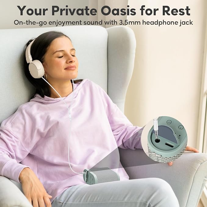 Portable White Noise Machine for Sleeping, Travel & Hotel - Image 5