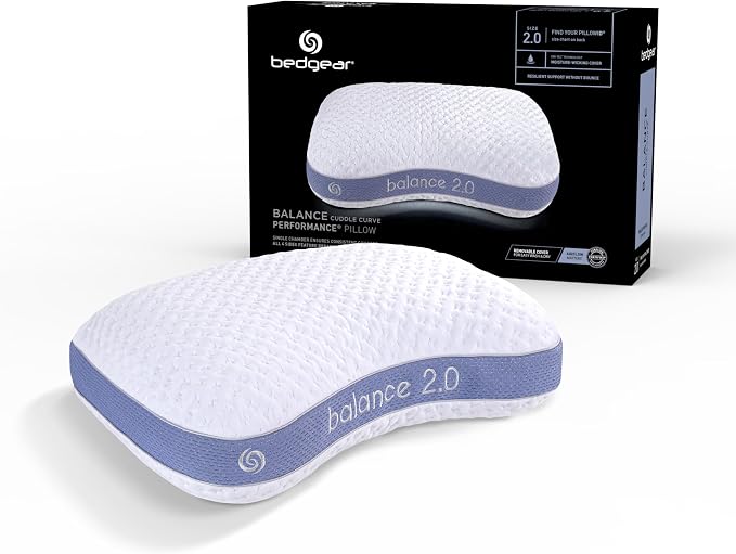 Bedgear Balance Cuddle Curve Performance Pillow by BEDGEAR