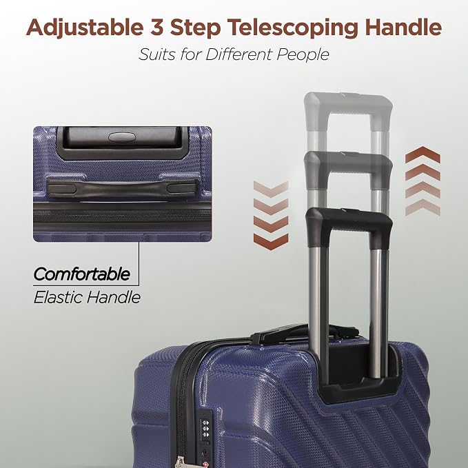 Luggage Sets Suitcases with Wheels Suitcase set Hardshell Luggage sets - Image 3