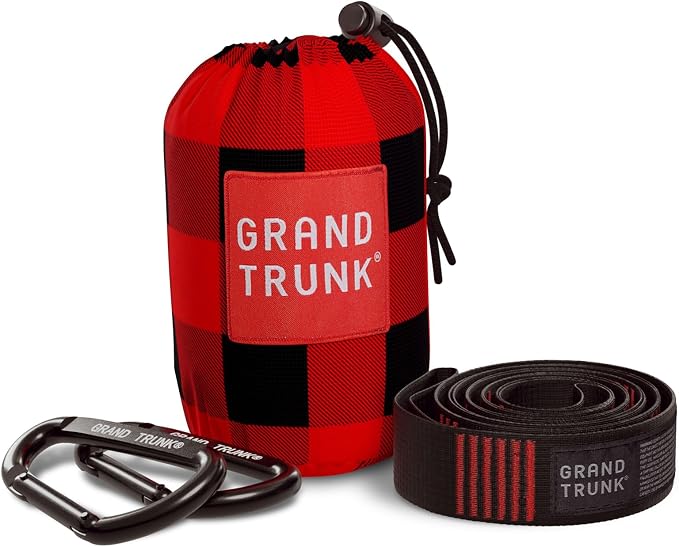 Grand Trunk Double Deluxe Parachute Nylon Hammock - 500lb Capacity Camping - Image 2