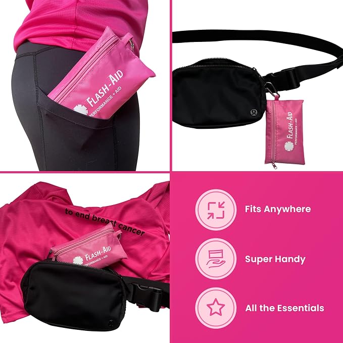 Pink Ribbon First Aid Kit – 2-Pack Compact Travel IFAKs - Image 5