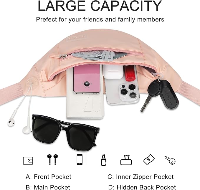 MAXTOP Large Crossbody Fanny Pack - Image 3