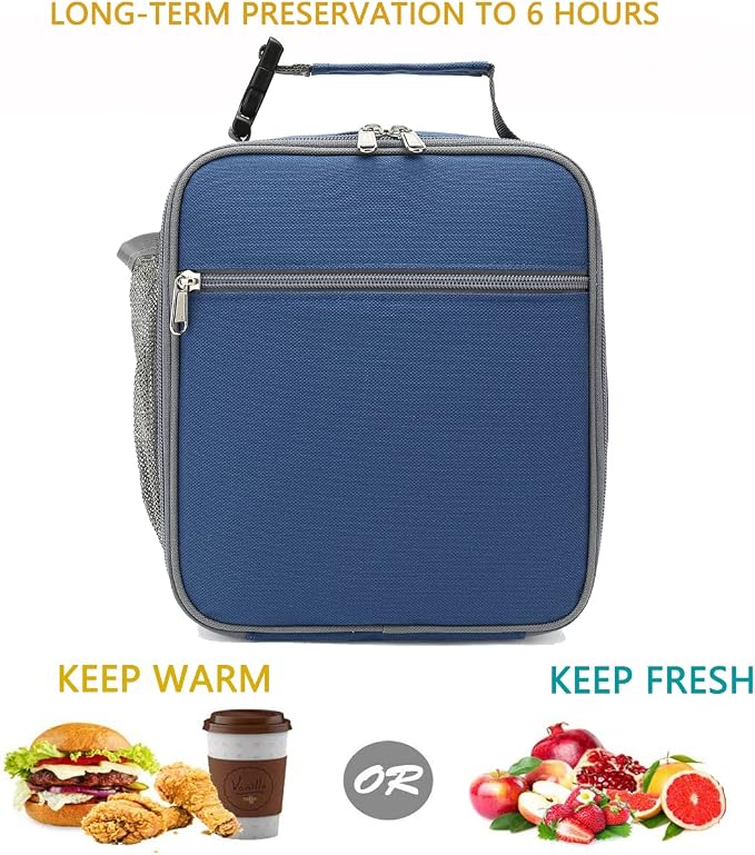 FlowFly Kids Lunch box Insulated Soft Bag Mini Cooler Back to School Thermal - Image 2