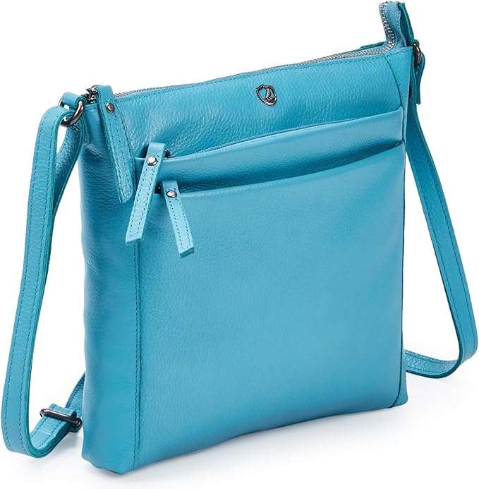 Small Soft Genuine Leather Crossbody Purse Women’s Sling Crossover Shoulder by Cochoa