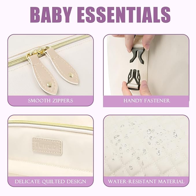 Tuwubi Diaper Bag Tote, Baby Diaper Bag - Image 3