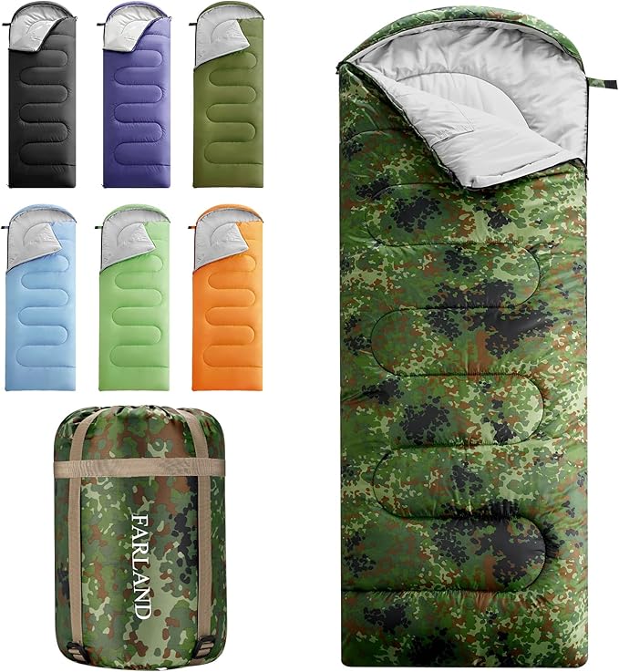FARLAND Sleeping Bags 30℉ for Adults Teens Kids by FARLAND