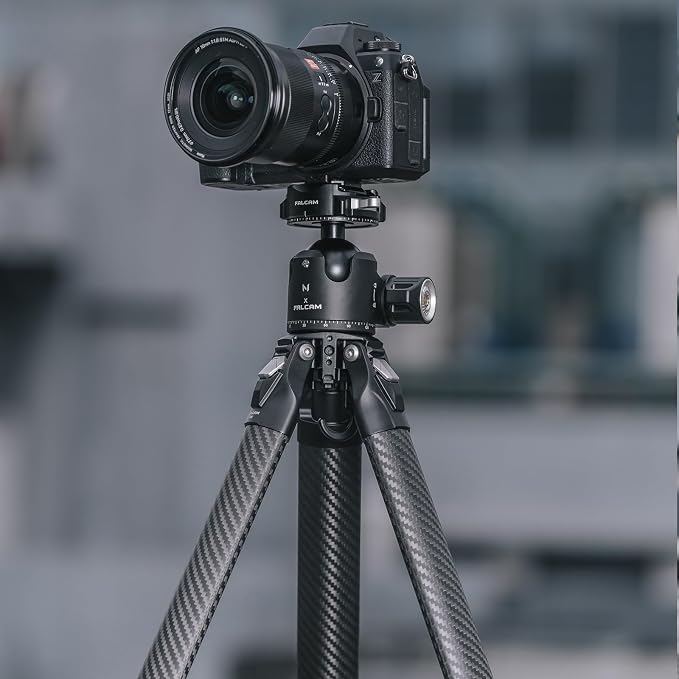 Falcam TreeRoot F38 Pro Carbon Fiber Tripod, 5kg Load, F22 Interfaces, 1/4" - Image 5