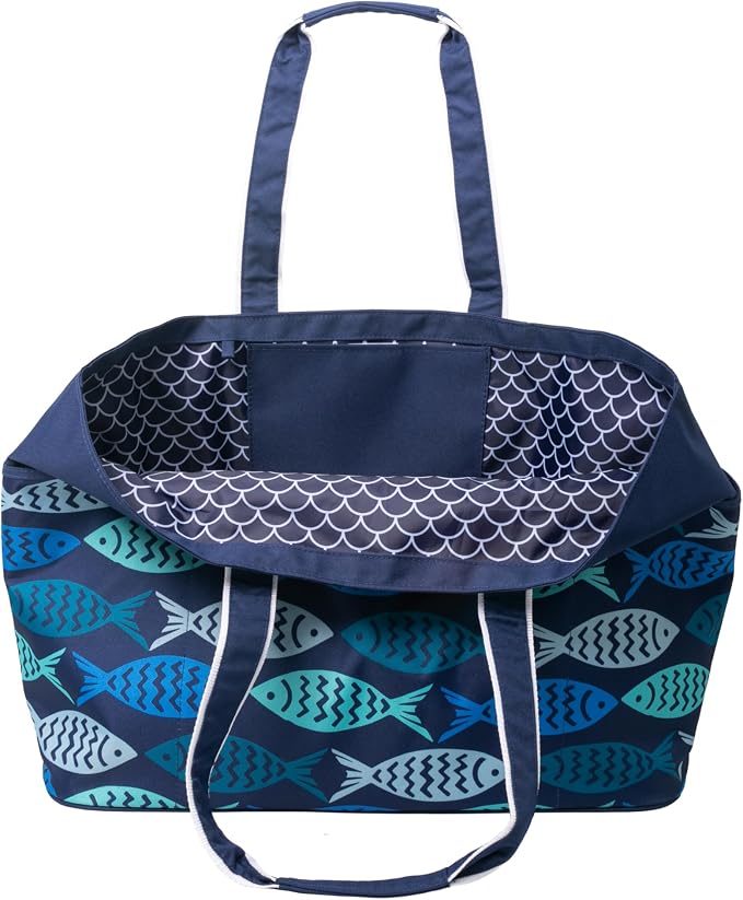 geckobrands Oversized Beach Tote – Large and Stylish Beach Bag - Image 3
