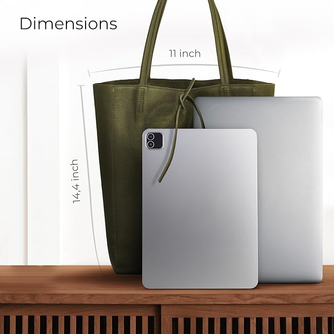 Italian Calf Leather Tote for Women - Image 2