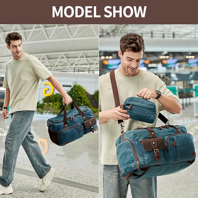 Travel Duffle Bag Weekender Bag - Image 2