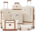 Luggage Sets, Suitcase with Spinner Wheels, PC+ABS Hardshell Travel Luggage Set by Unknown