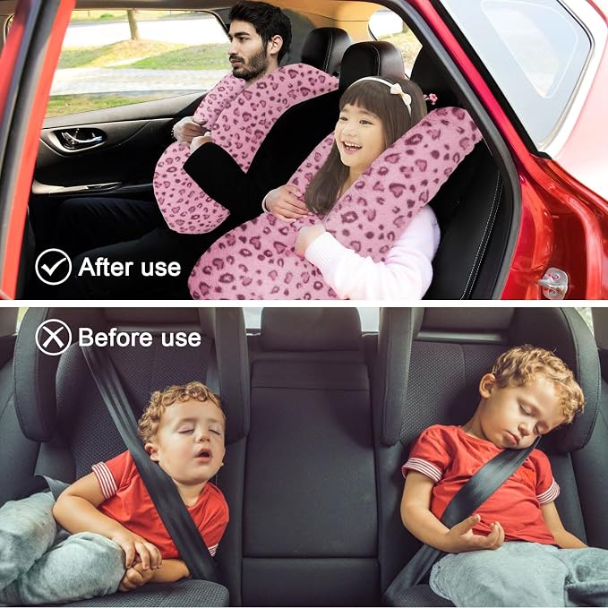 Travel Pillow, Travel Pillow for Kids, Sleeper Hold Pillow Travel, Removable - Image 2