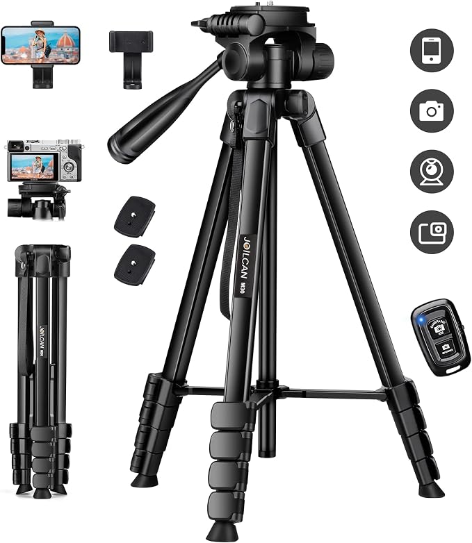 JOILCAN Phone Tripod, Travel Floor Tripods Compatible by JOILCAN