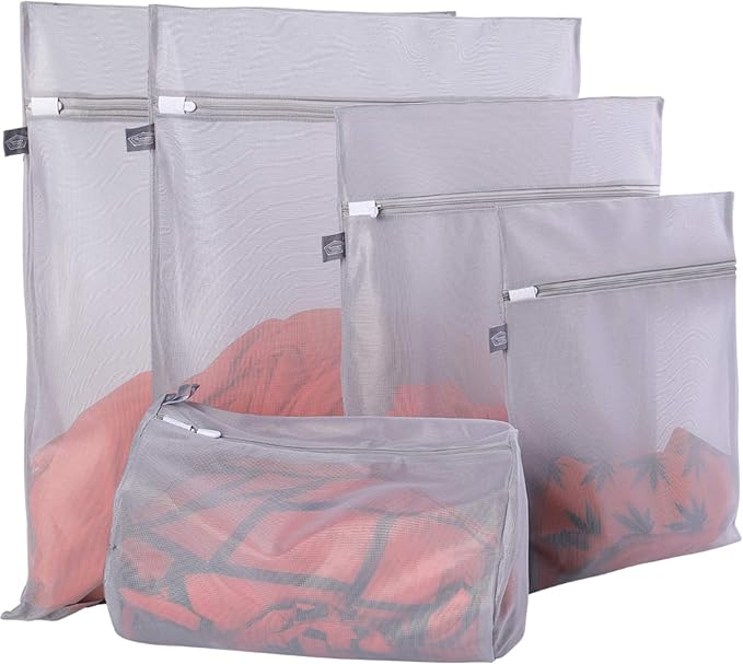 Kimmama Laundry Bag Mesh Wash Bags, Washing Machine Wash Bag, Net Washer Sack by Kimmama