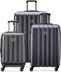 Delsey Luggage Aero 3 Piece Set Spinner Suitcase by DelseyParisLuggage