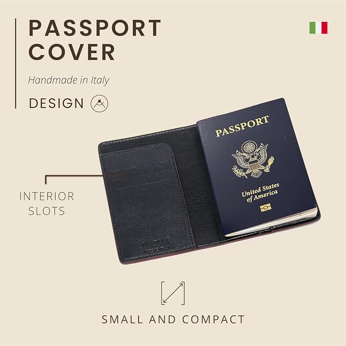 Maruse Italian Leather Passport Cover - Image 3