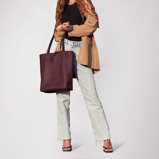 Italian Calf Leather Tote for Women - Image 6