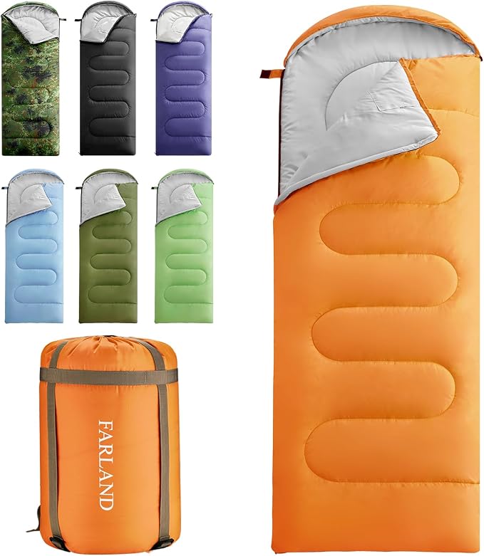 FARLAND Sleeping Bags 30℉ for Adults Teens Kids by FARLAND