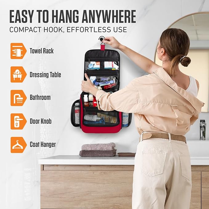VENTURE 4TH Hanging Travel Toiletry Bag - Image 7