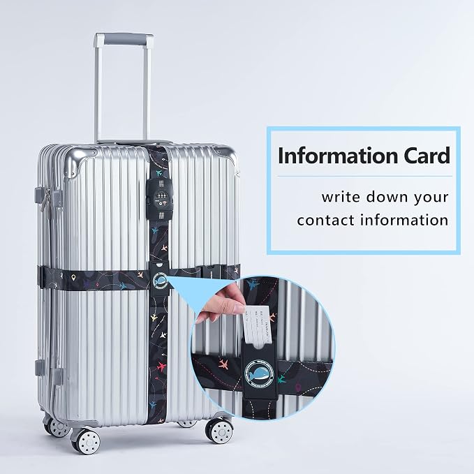 Travelkin Luggage Straps TSA Approved - Image 4