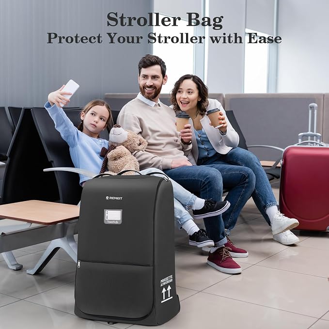 Stroller Bag for Airplane, Stroller Travel Bag Compatible - Image 7