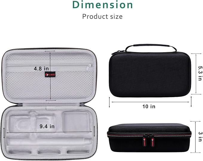 XANAD Hard Case for Insta360 X5/X4/X3/X2 Waterproof 8K 360 Action Camera - Image 5